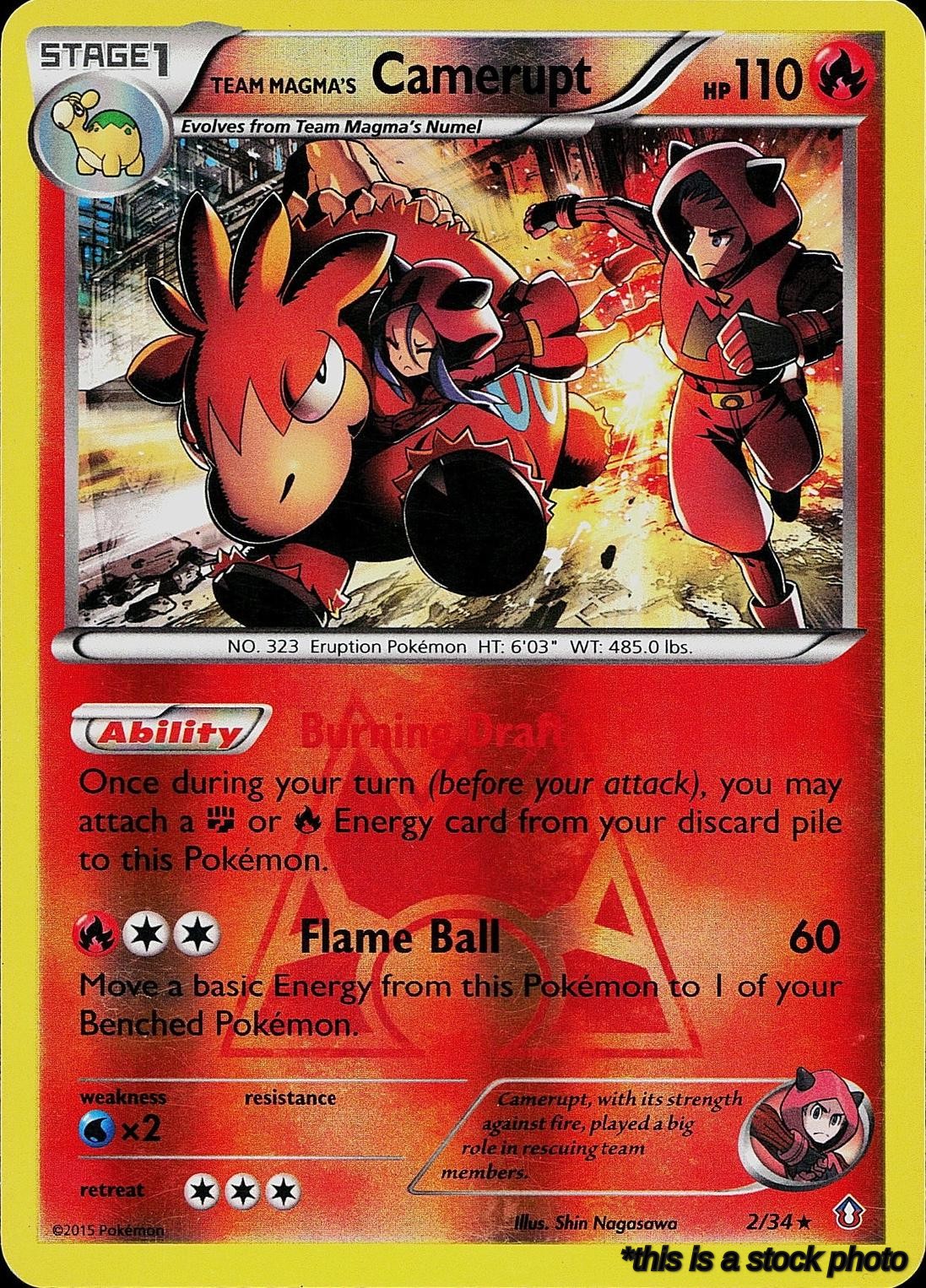 Team Magma's Camerupt