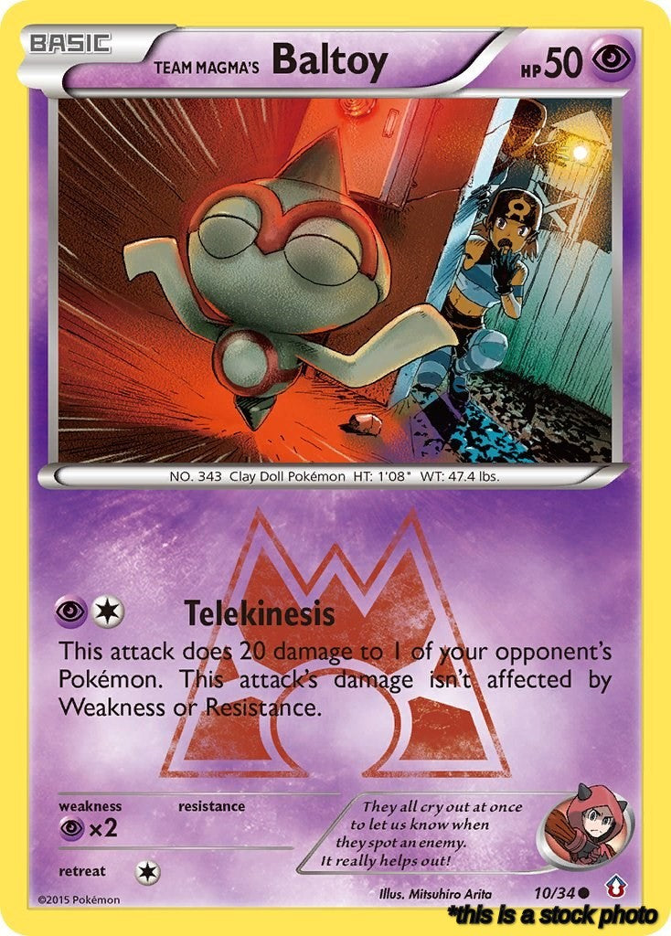 Team Magma's Baltoy