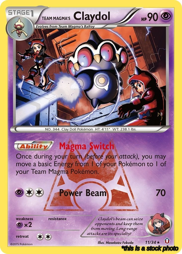 Team Magma's Claydol