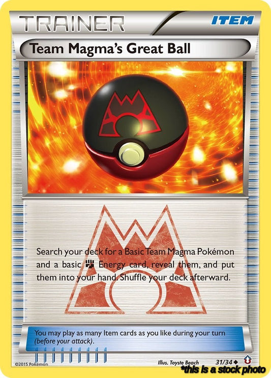 Team Magma's Great Ball