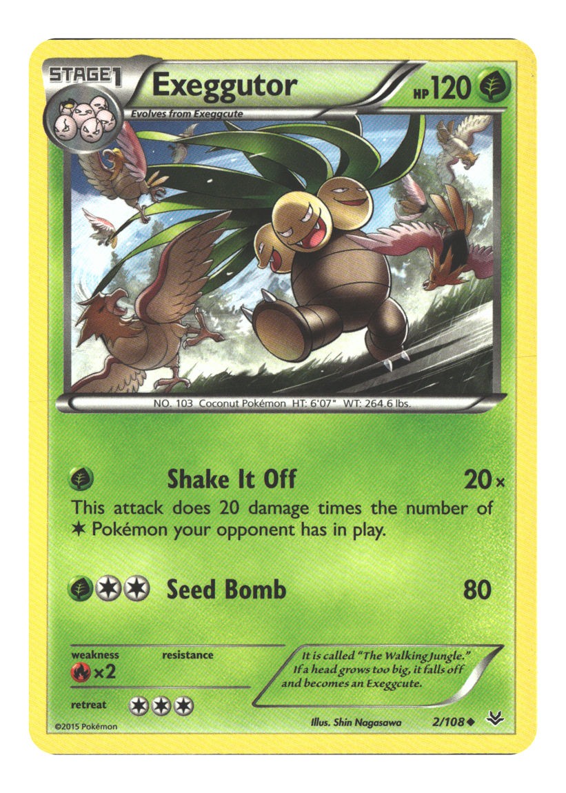 2/108 Exeggutor Uncommon Normal