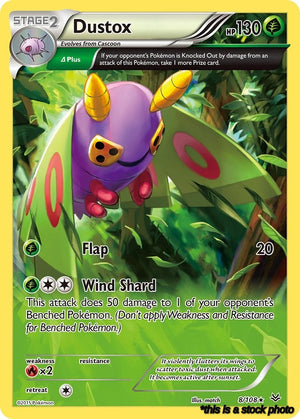 8/108 Dustox (8 Delta) Rare Normal