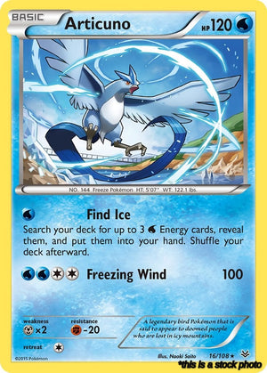 Normal Articuno (16) [16/108 Near Mint ]