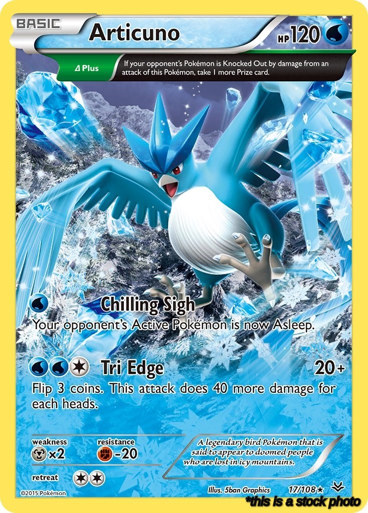 Normal Articuno (17 Delta) [17/108 Near Mint ]