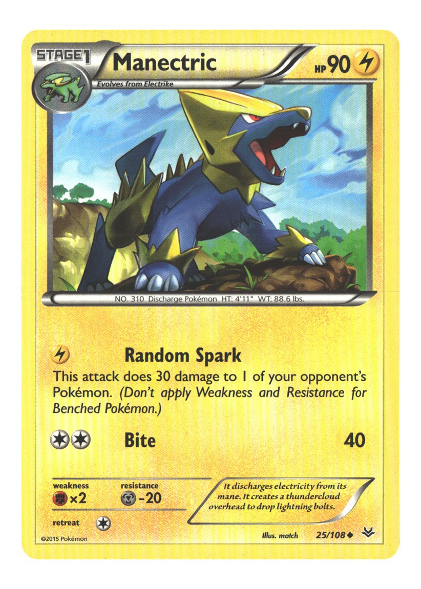 25/108 Manectric Uncommon Normal
