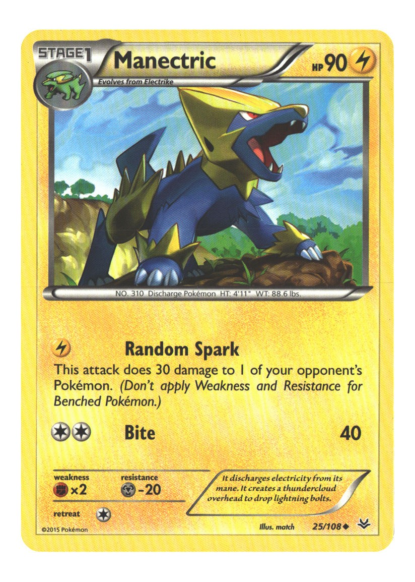 25/108 Manectric Uncommon Normal