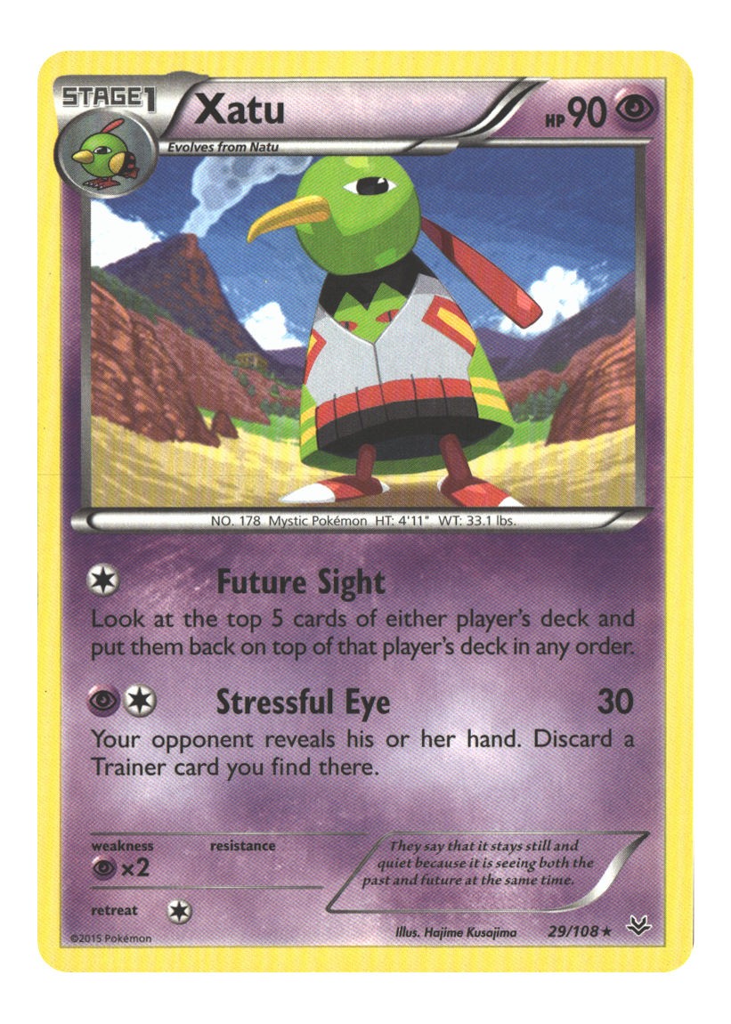 29/108 Xatu Rare Normal