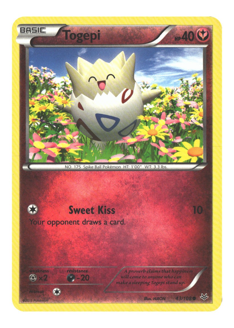 43/108 Togepi Common Normal