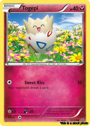 43/108 Togepi Common Normal