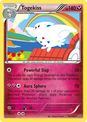 Rare Togekiss (45) [45/108 Near Mint ]