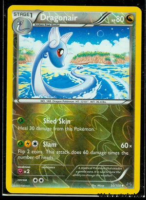 50/108 Dragonair Uncommon Reverse Holofoil