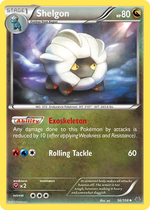 Uncommon Shelgon [56/108 Near Mint ]