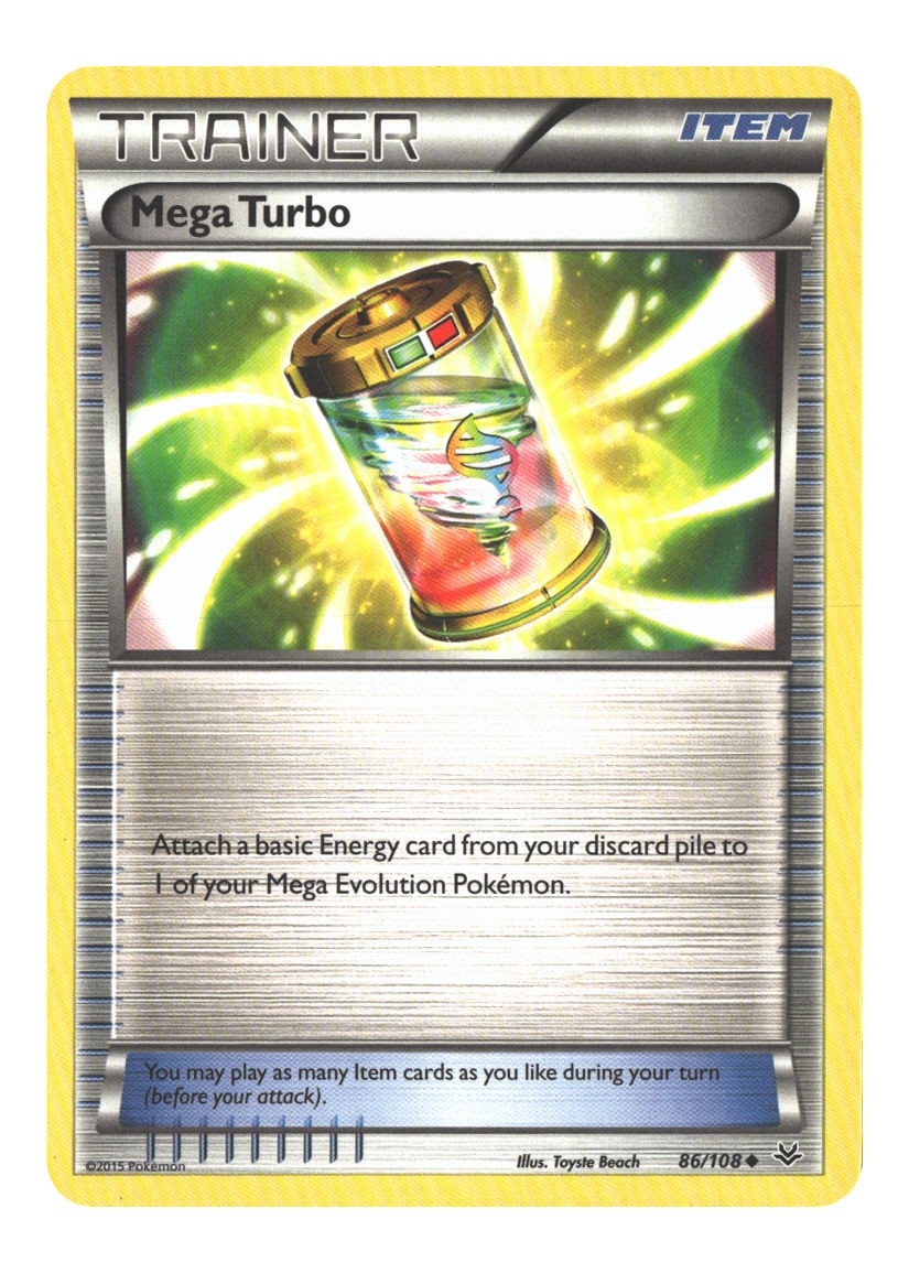 86/108 Mega Turbo Uncommon Normal