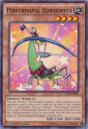 1st Edition Performapal Bowhopper [CROS-EN003 Near Mint] Common / Short Print