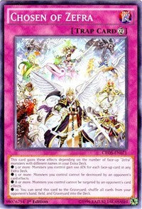 Unlimited Chosen of Zefra [CROS-EN071 Near Mint] Common / Short Print