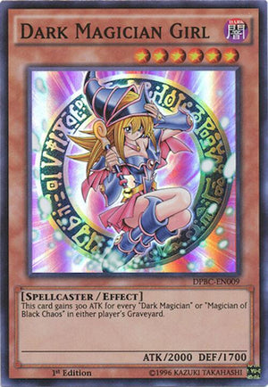 1st Edition Dark Magician Girl [DPBC-EN009 Near Mint] Super Rare
