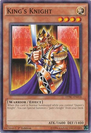1st Edition King's Knight [DPBC-EN014 Moderately Played] Common / Short Print