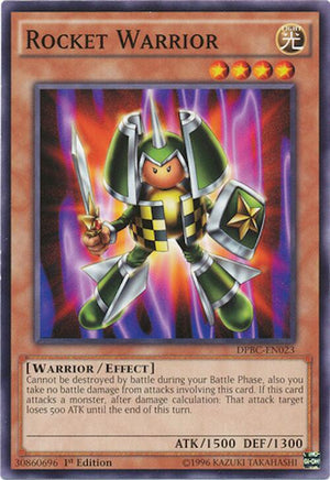 1st Edition Rocket Warrior [DPBC-EN023 Moderately Played] Common / Short Print