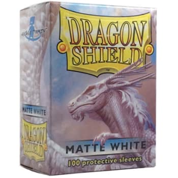 Dragon Shield Sleeves Matte White