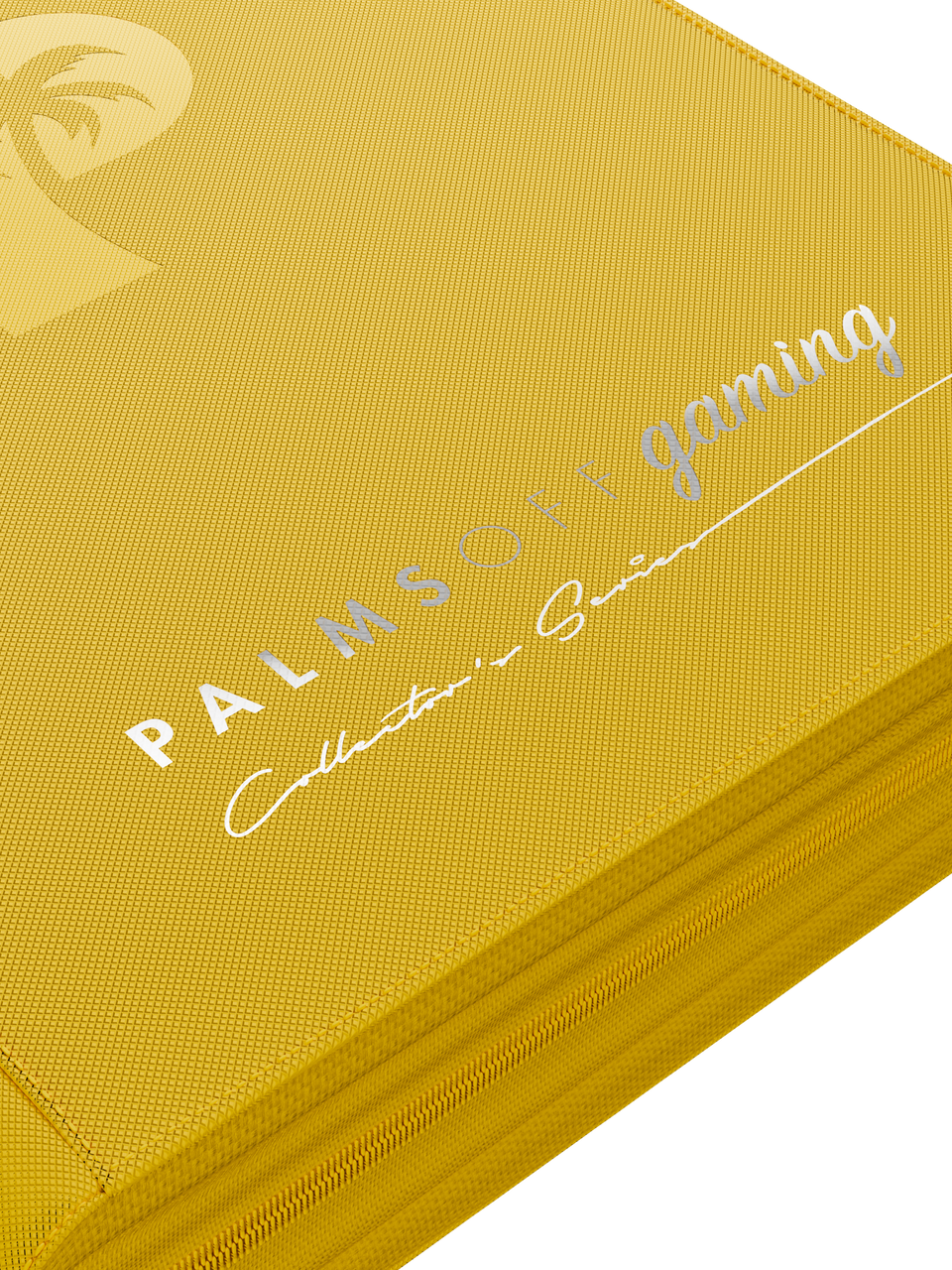 Palms Off Gaming | Collector's Series 4 Pocket Zip Binder - Yellow
