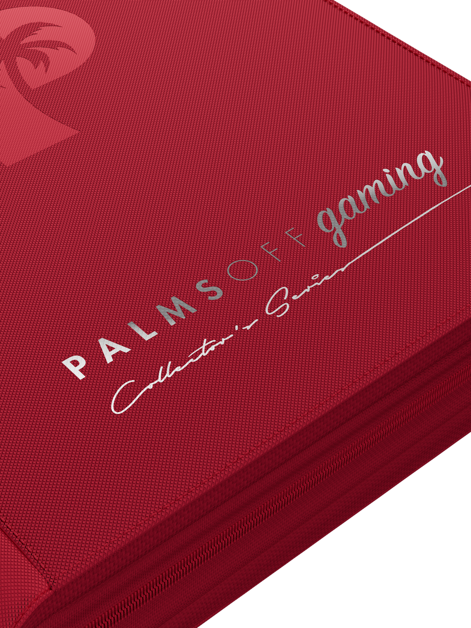 Palms Off Gaming | Collector's Series 4 Pocket Zip Binder - Red