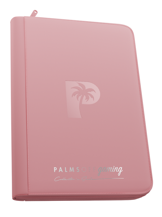 Palms Off Gaming | Collector's Series 9 Pocket Zip Binder - Pink
