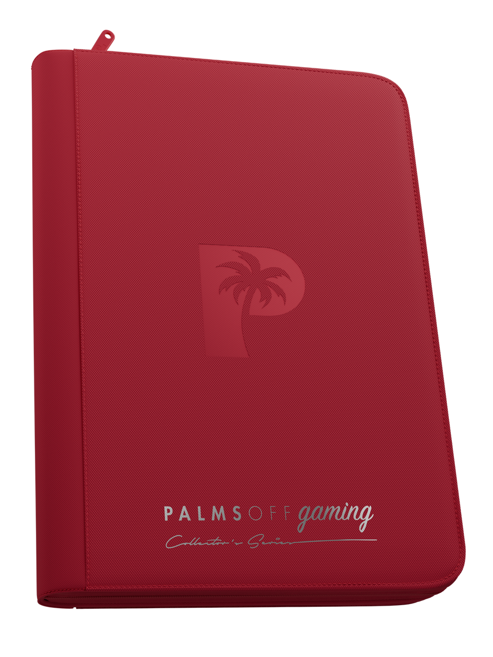 Palms Off Gaming | Collector's Series 9 Pocket Zip Binder - Red