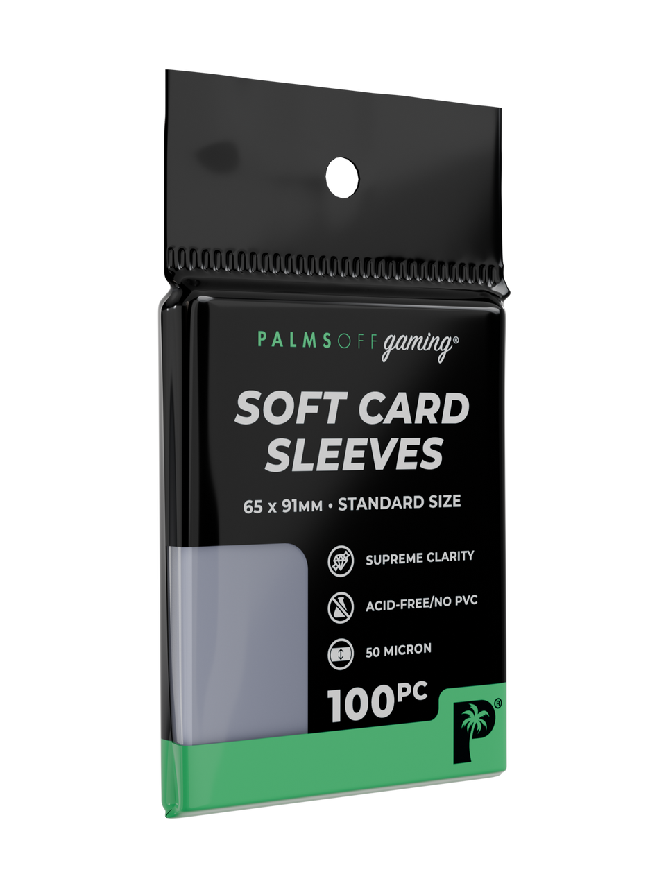 Palms Off Gaming | Soft Card Sleeves - Standard Size - 100pc