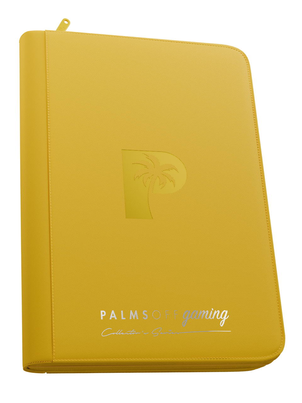 Palms Off Gaming | Collector's Series 9 Pocket Zip Binder - Yellow