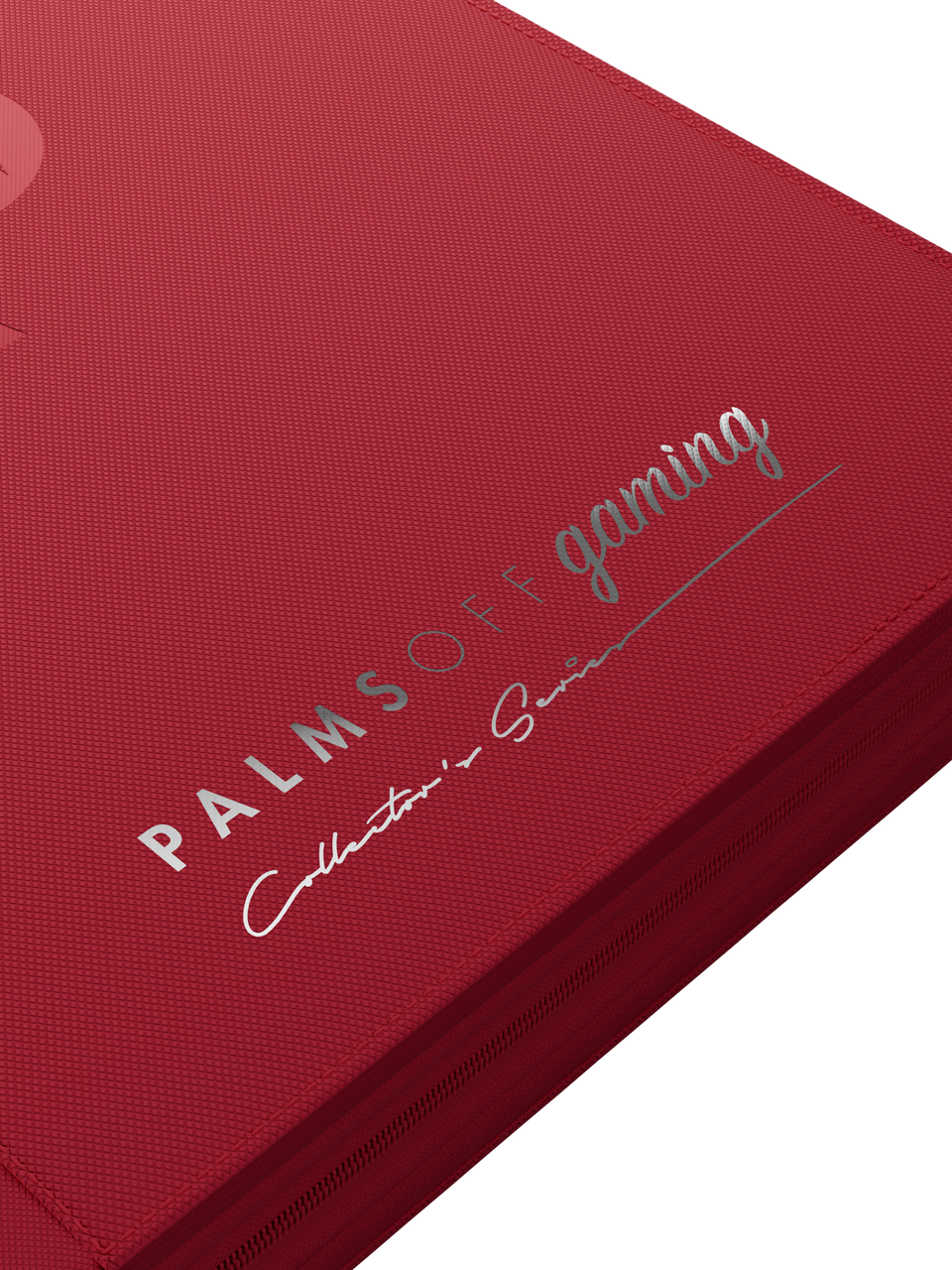 Palms Off Gaming | Collector's Series 9 Pocket Zip Binder - Red