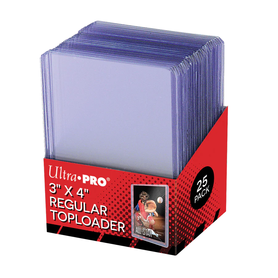 Ultra Pro | 3"x 4" Regular Toploader 25 Pack