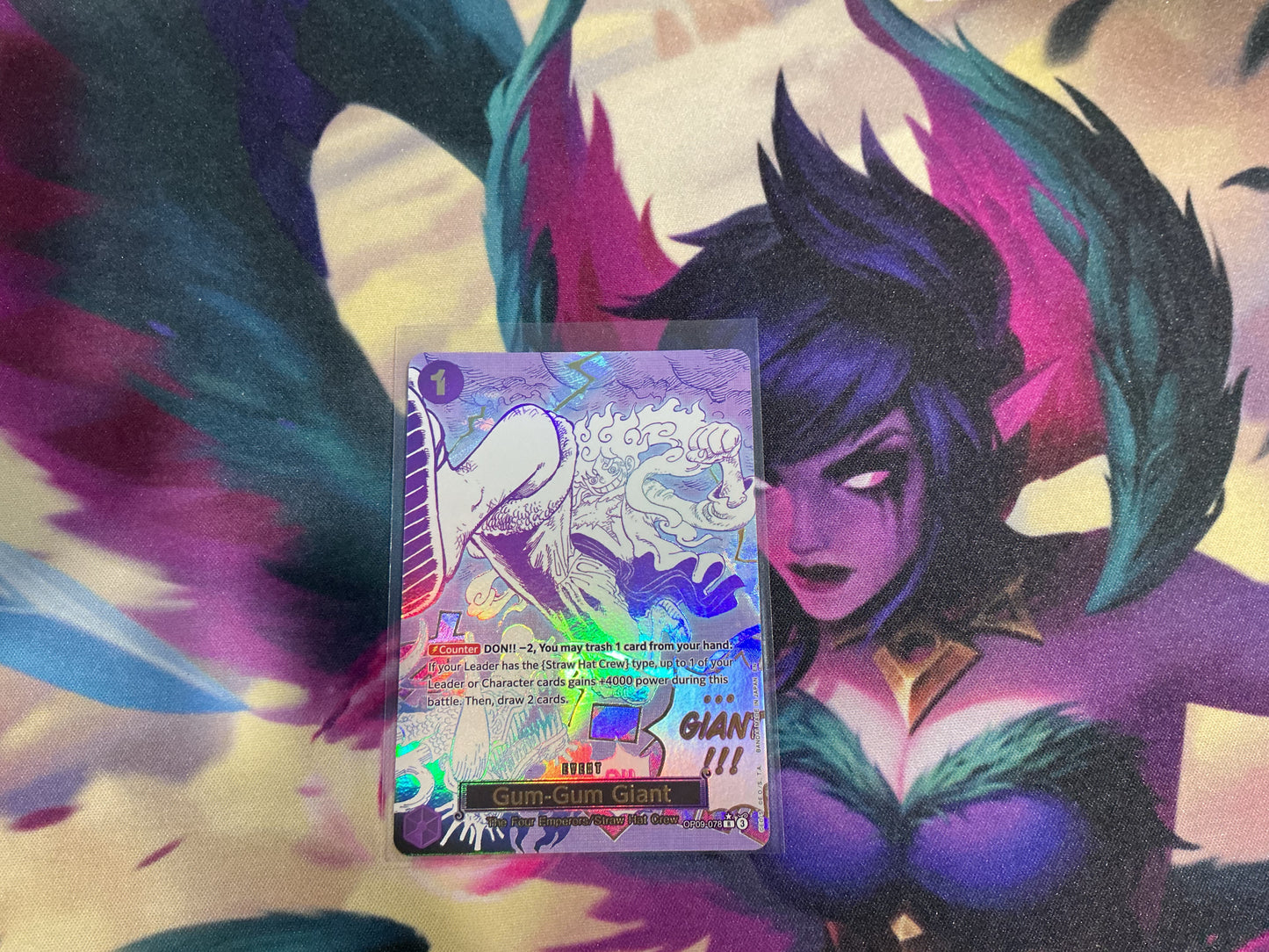 OP09-078 Gum-Gum Giant (Alternate Art) Rare