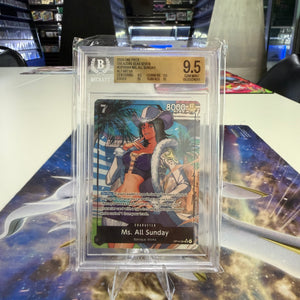 Ms. All Sunday OP14-084 (Alt Art SR) - The Azure Seas Seven