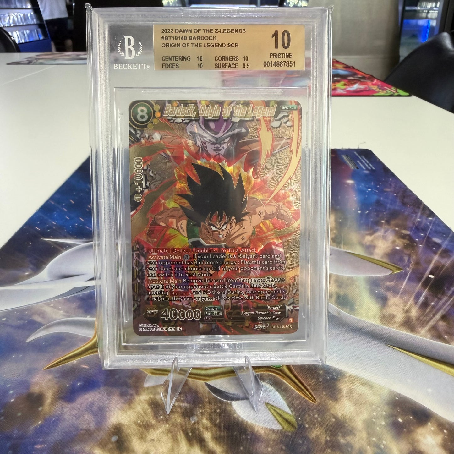 Bardock, Origin of the Legend BT18-148 (SCR) - Dawn of the Z-Legends