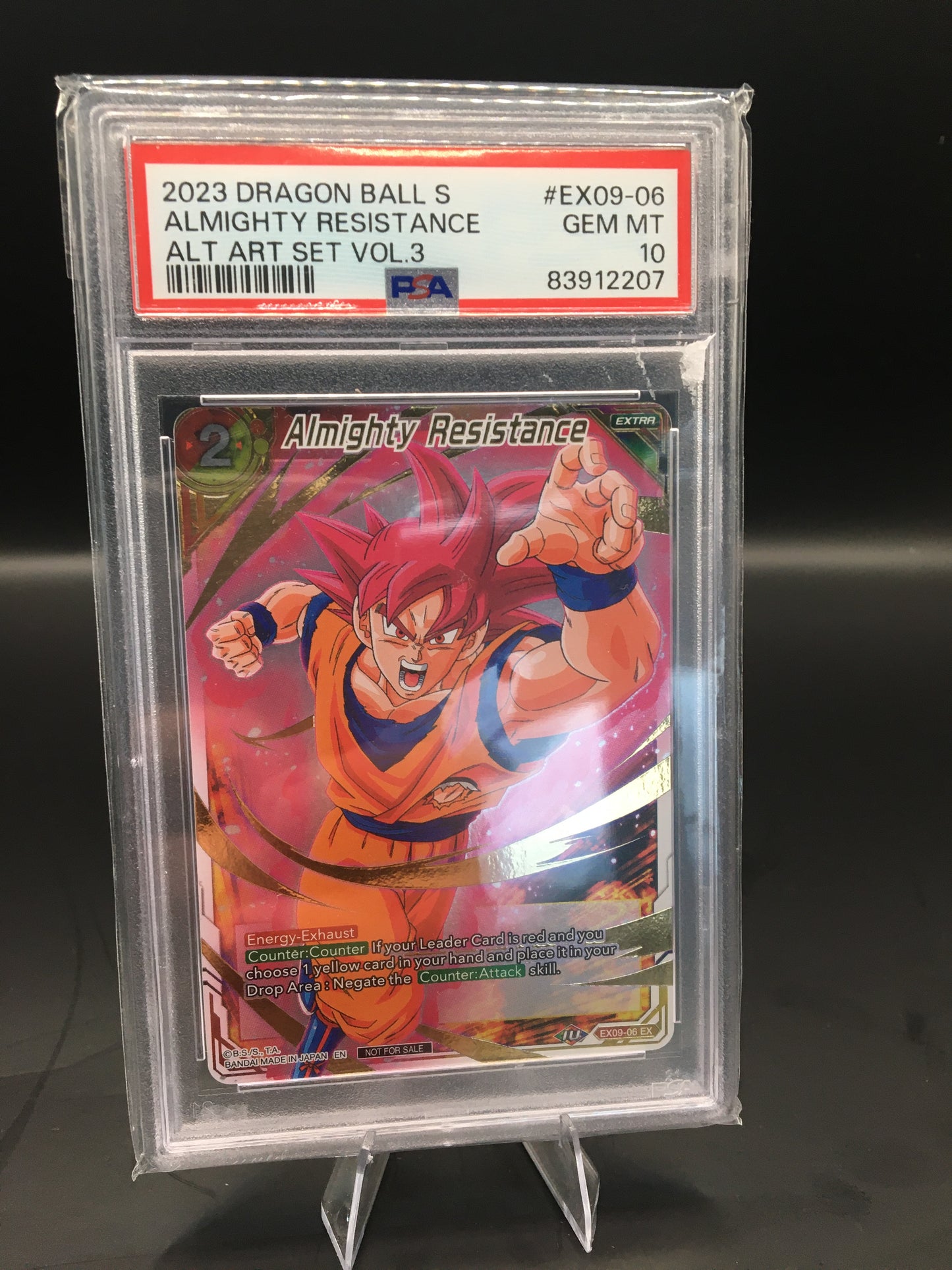 PSA 10 Almighty Resistance (Alt. Art Card Set 2023 Vol. 3) [TPR - EX09-06]