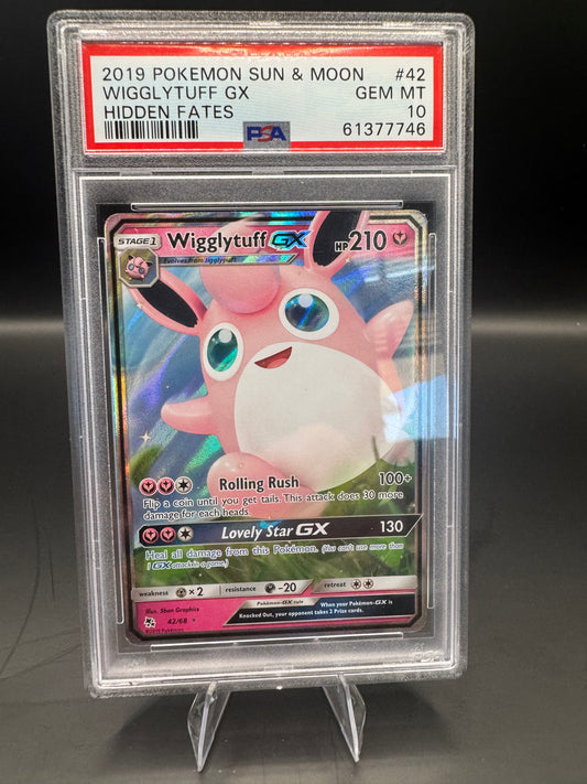 PSA 10 Wigglytuff GX [HIF - 42/68]