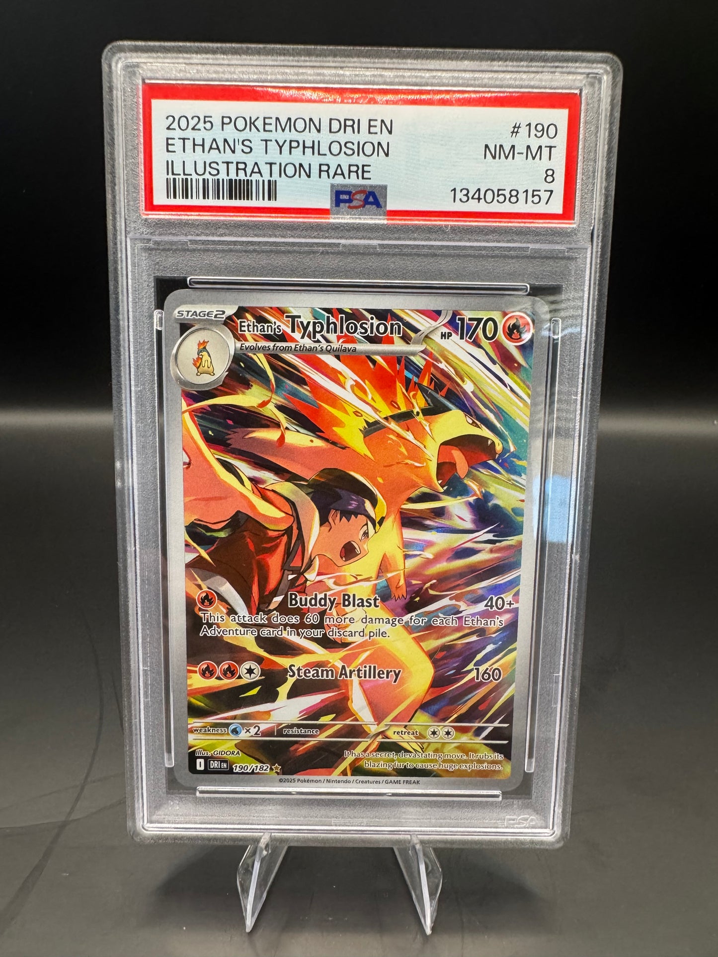 Illustration Rare Team Rocket's Houndoom - 191/182 [191/182 Lightly Played ]