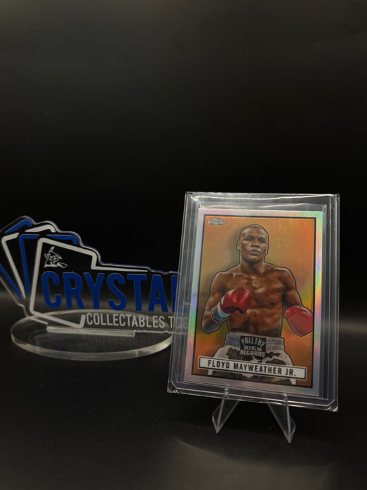 2024 Topps Chrome Boxing - Floyd Mayweather JR. 1951 Ringside Refractor #TR15
