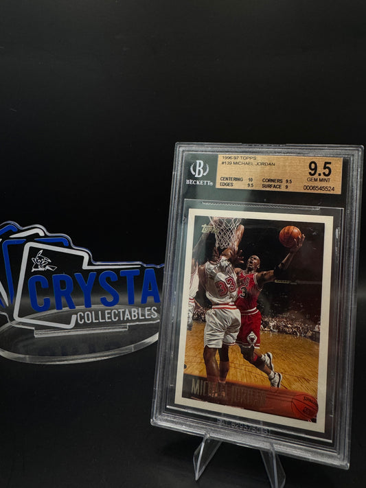 1996-97 Topps Basketball #139 MICHAEL JORDAN BGS 9.5 GEM MINT