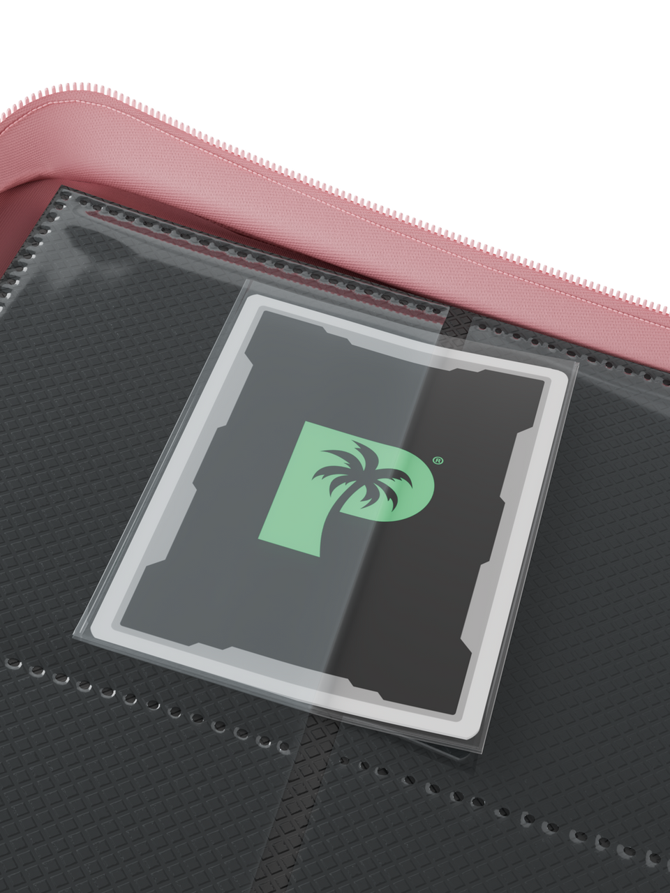 Palms Off Gaming | Collector's Series 4 Pocket Zip Binder - Pink