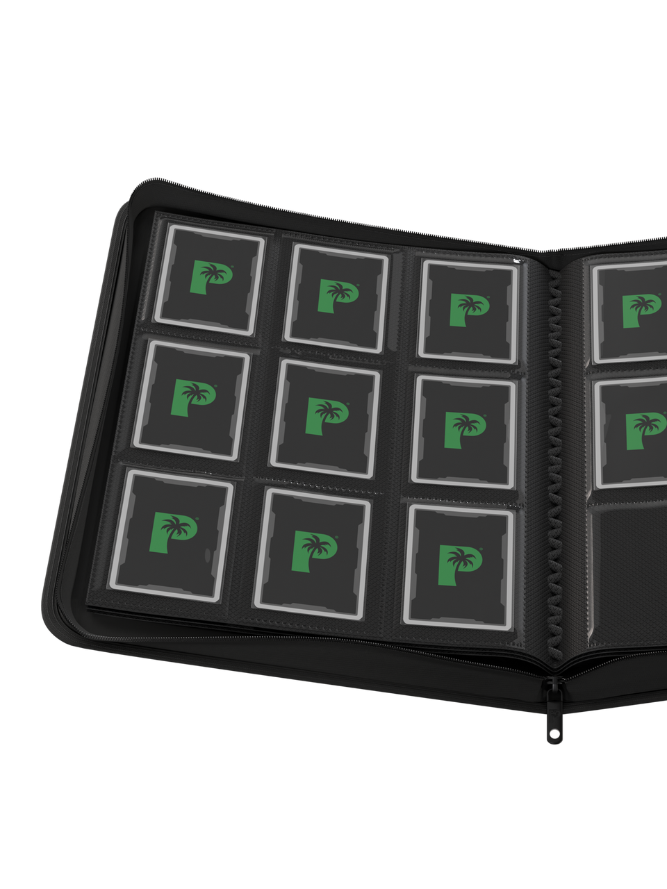 Palms Off Gaming | Collector's Series 9 Pocket Zip Binder - Black