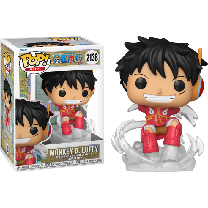 FUNKO POP | One Piece - Monkey D Luffy #2138 (Egghead) Pop! PLUS