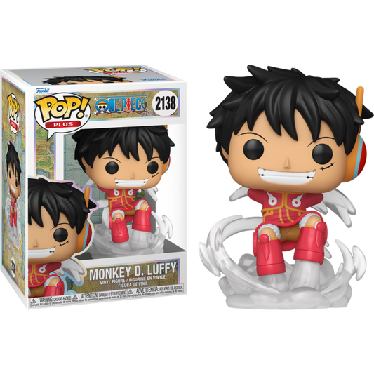 FUNKO POP | One Piece - Monkey D Luffy #2138 (Egghead) Pop! PLUS