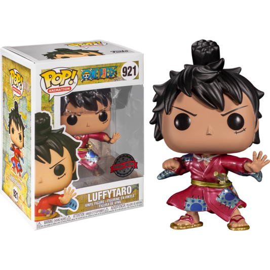 FUNKO POP  | One Piece - Luffytaro #921 (in Kimono) Pop!