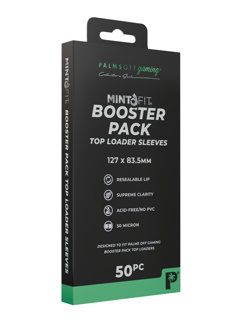 MintFit Booster Pack Top Loader Sleeves