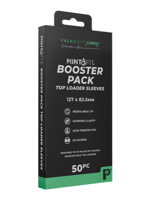 MintFit Booster Pack Top Loader Sleeves