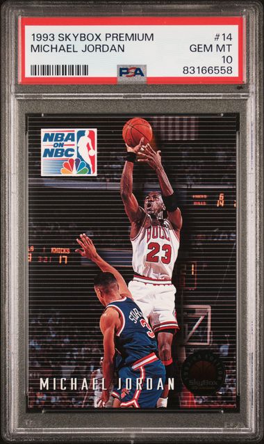 1993 Skybox Premium Michael Jordan #14 PSA 10 GEM MT