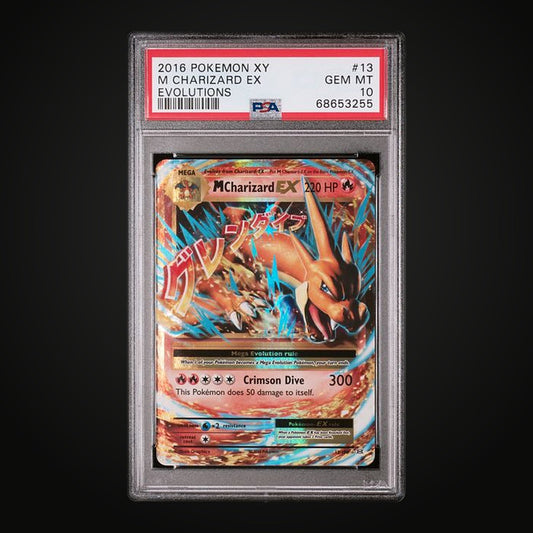 M Charizard EX PSA 10 front
