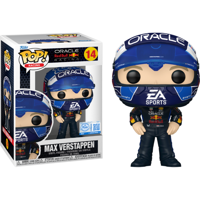 FUNKO POP | Formula 1 - Max Verstappen #14 (Special Edition with USA Helmet) Pop!