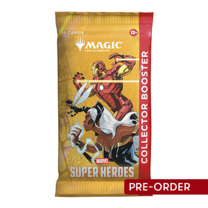 Pre order Magic Marvel Super Heroes - Collector Booster Pack